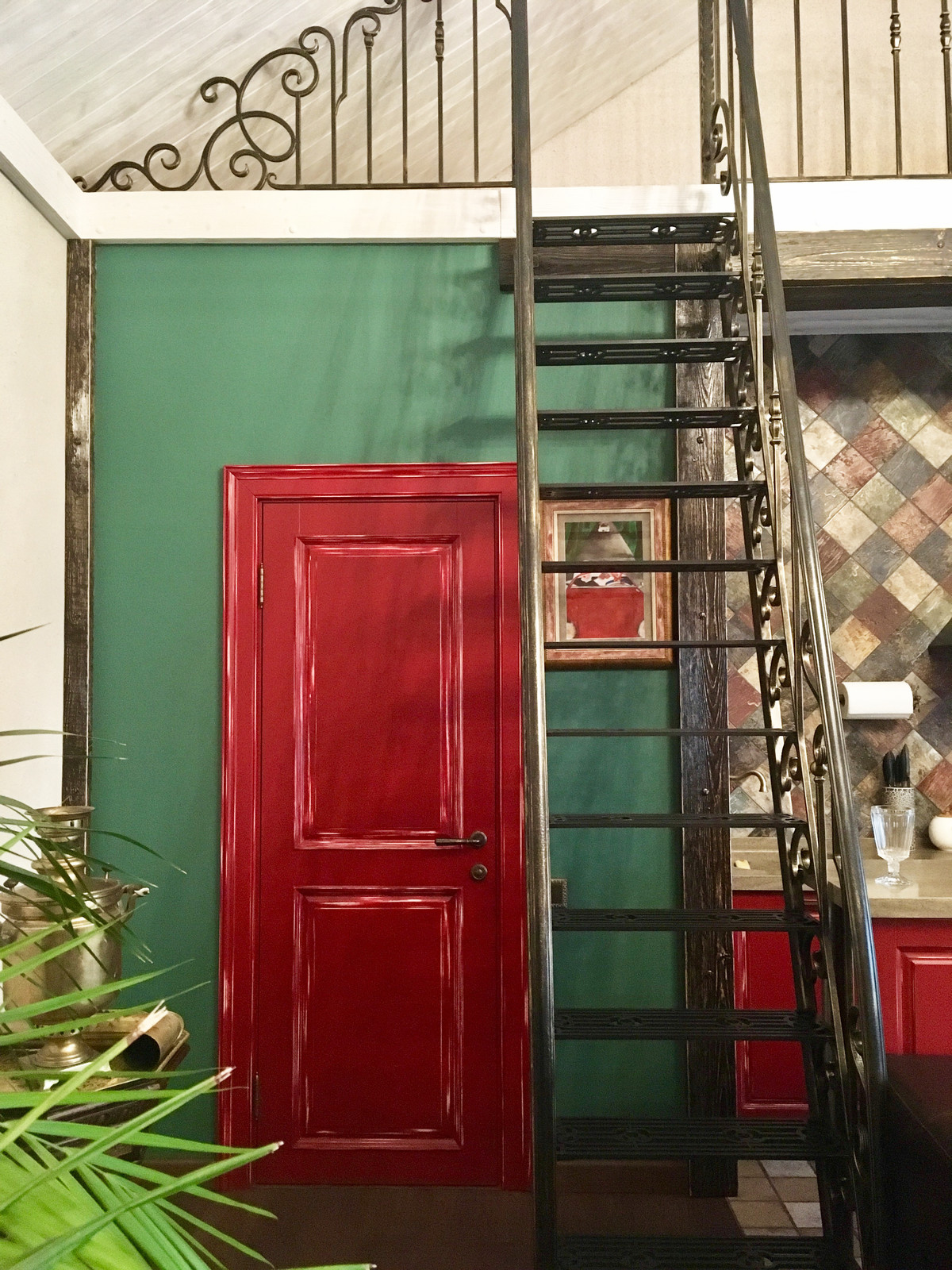 Баня с антикварной мебелью