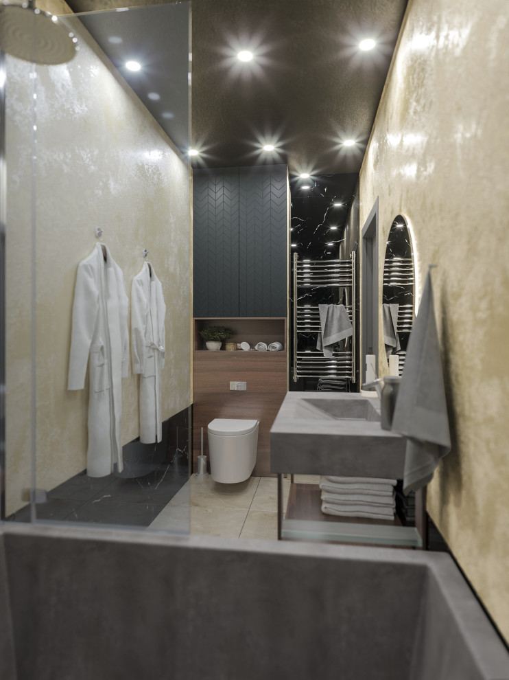 Разработка визуальной концепции шоурума (123 м2) для застройщика в г. Уфа