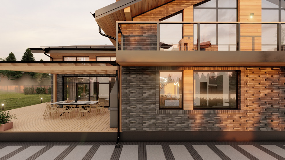 Проект дома 405м2 Сосновый Берег, Вологда