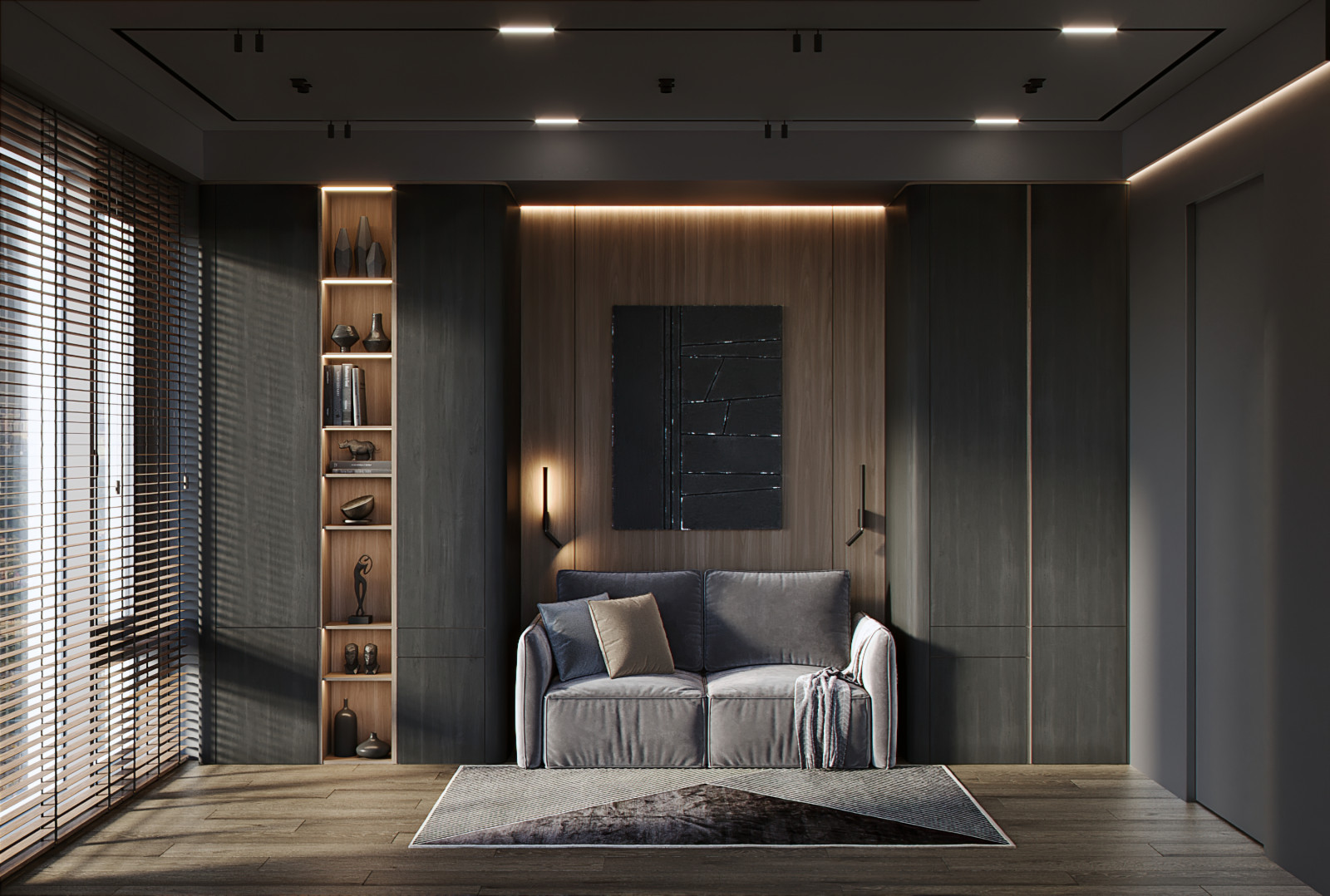 Дизайн интерьера 4-х комнатной квартиры в г. Москва