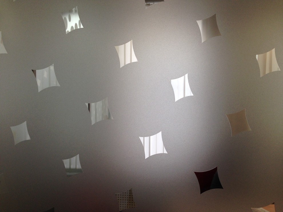 Декорирование стекла пленками