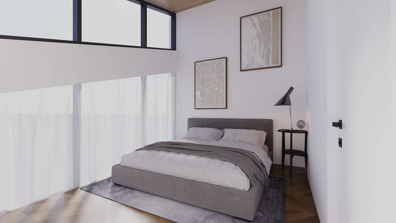 Проект 2-х уровневых апартаментов