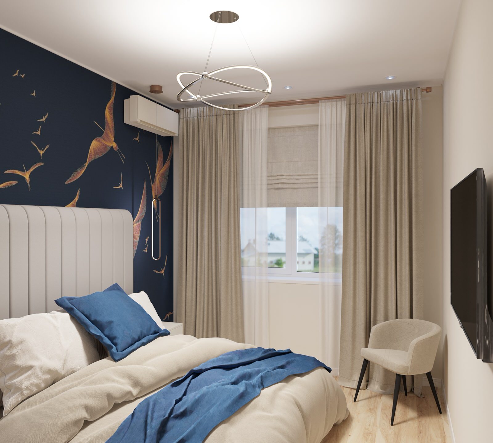 Интерьер спальни