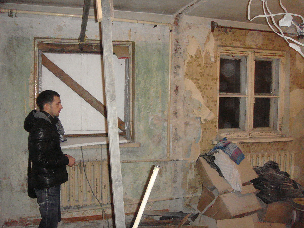 Скандинавский интерьер в немецком доме в российском городе.