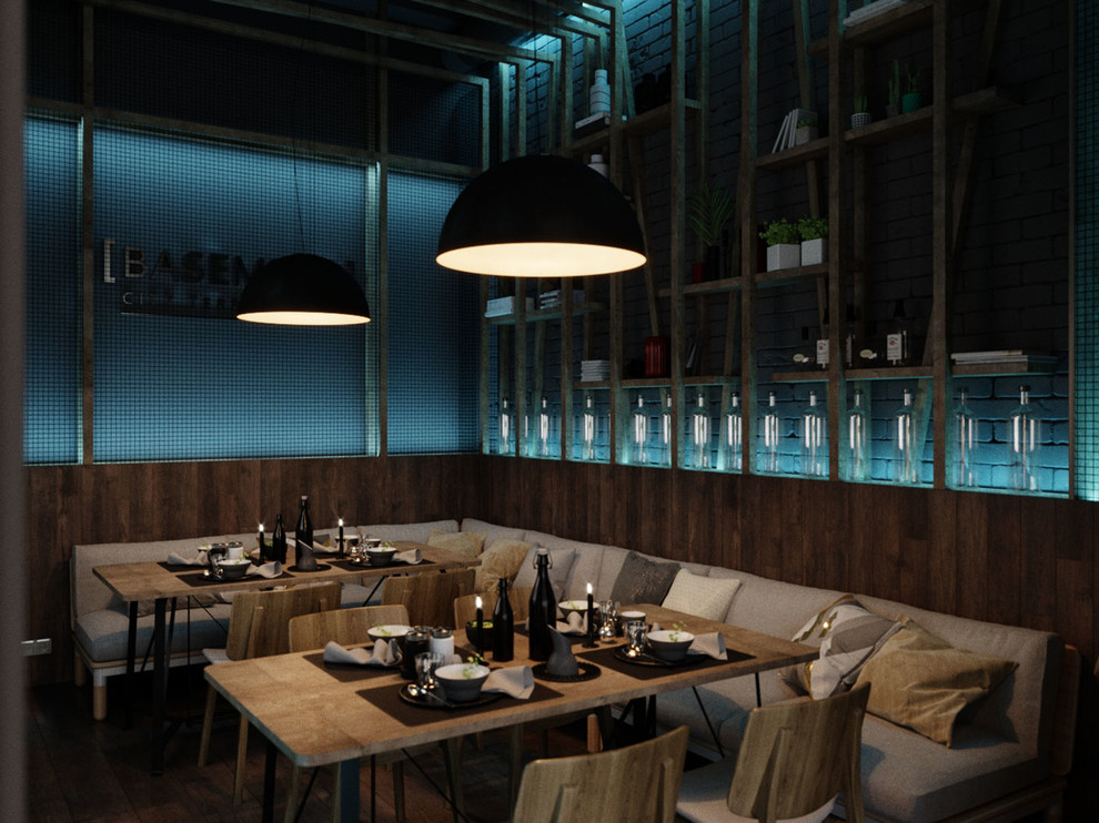 Дизайн-проект кафе «Basement»