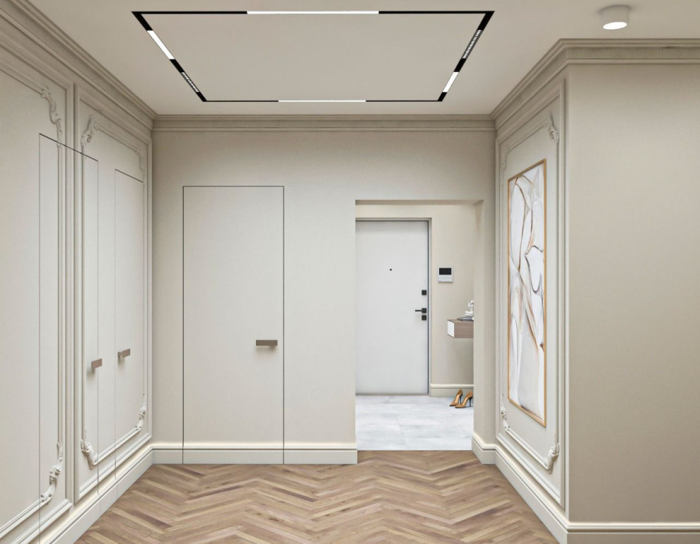 Просторная квартира с гостевой в классическом стиле