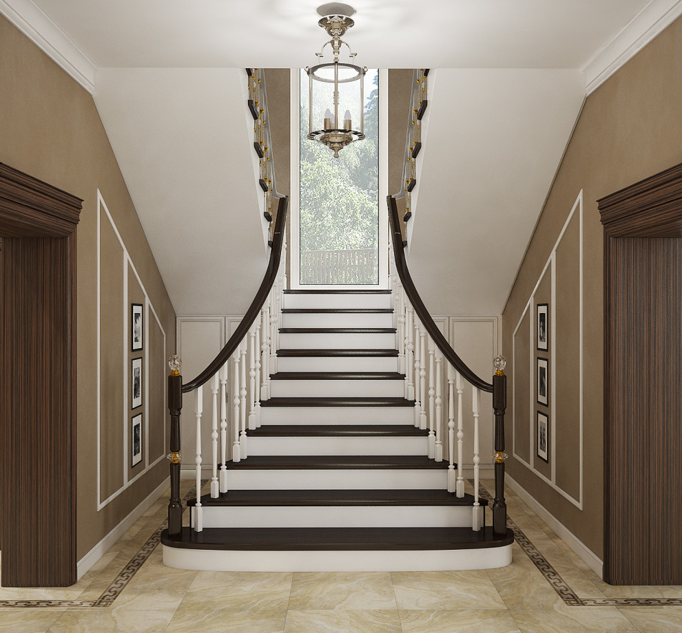 Обложка проекта: Коттедж 215 м2 в стиле неоклассика