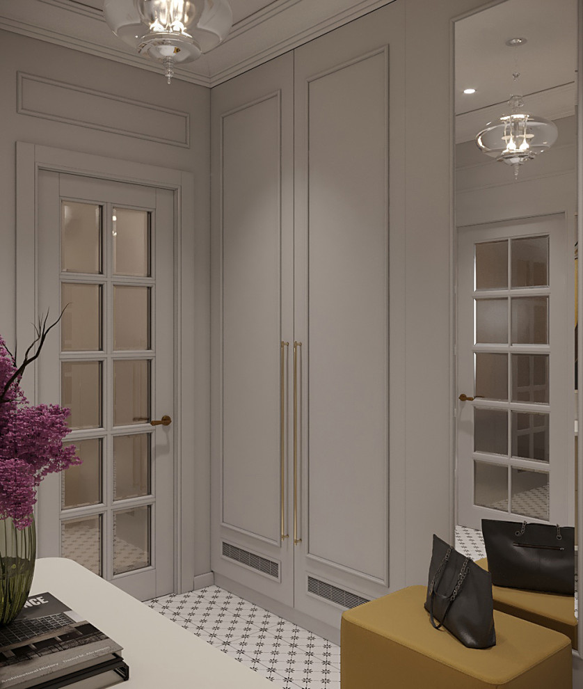 прихожая в стиле современной классики