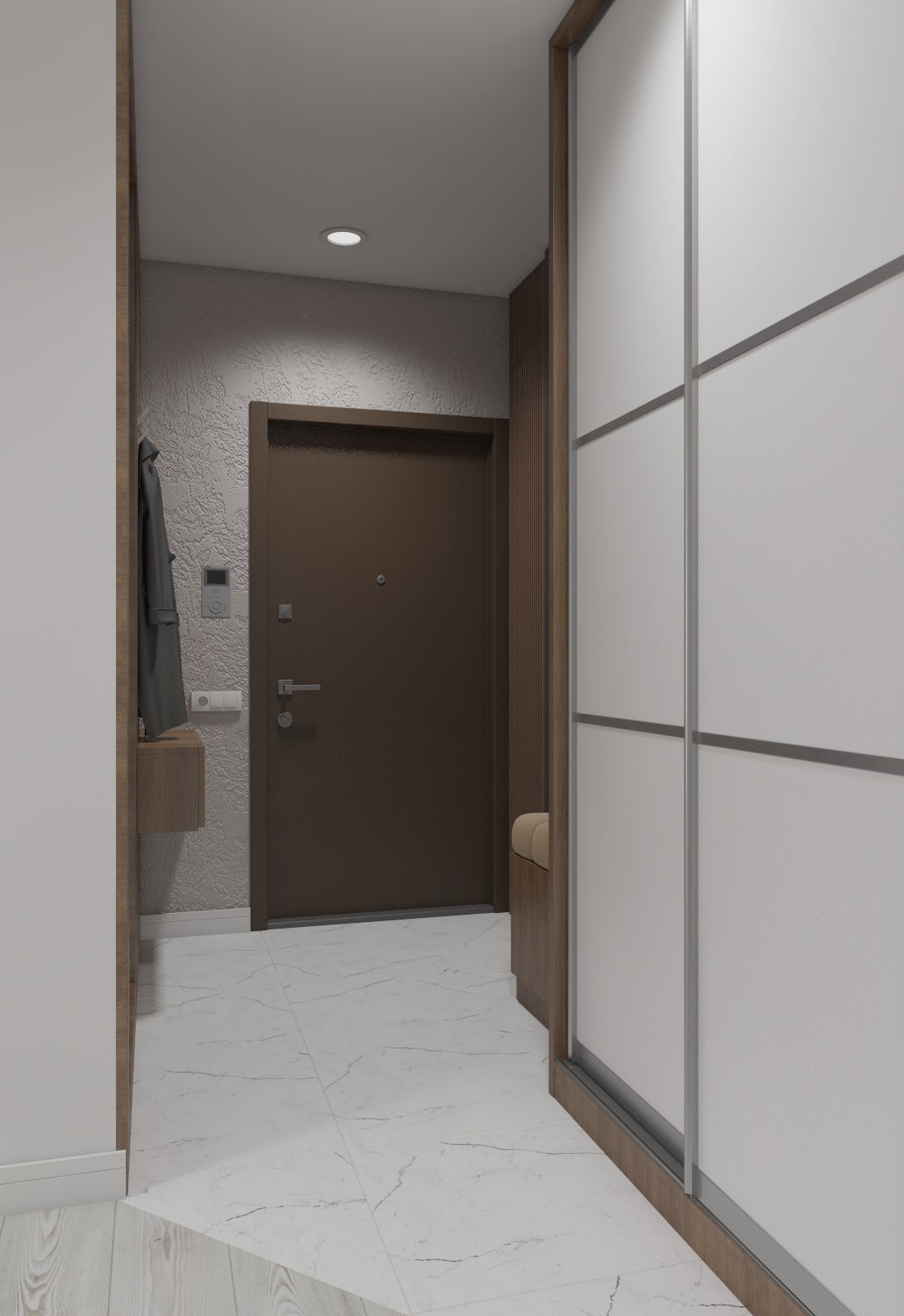 Двухкомнатная квартира в современном стиле