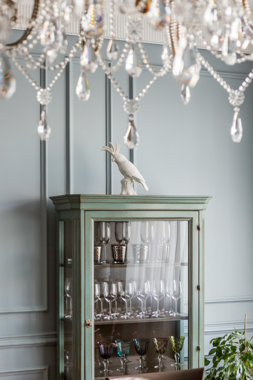 Houzz тур: Современная классика в оттенках синего