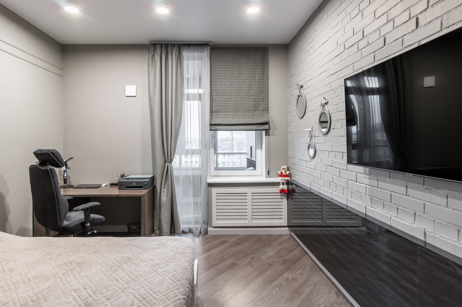 Акцент на шторах