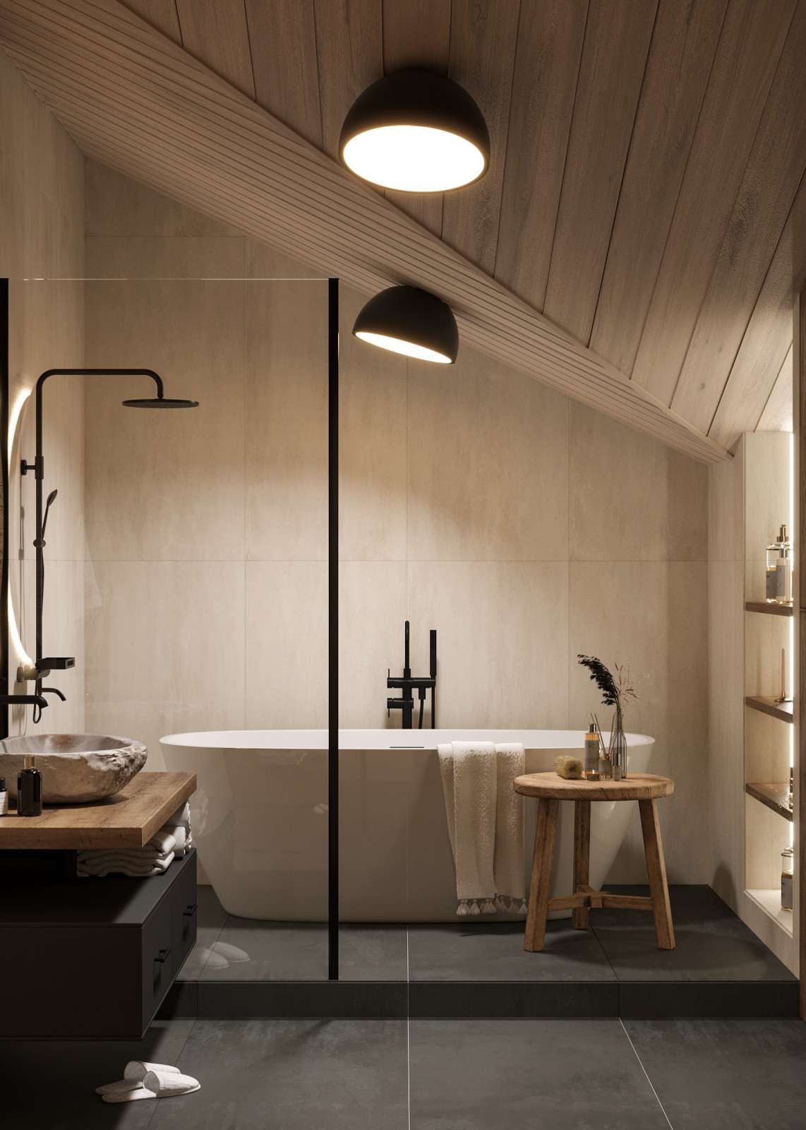 Дизайн интерьера дома в кп "Гринвуд"