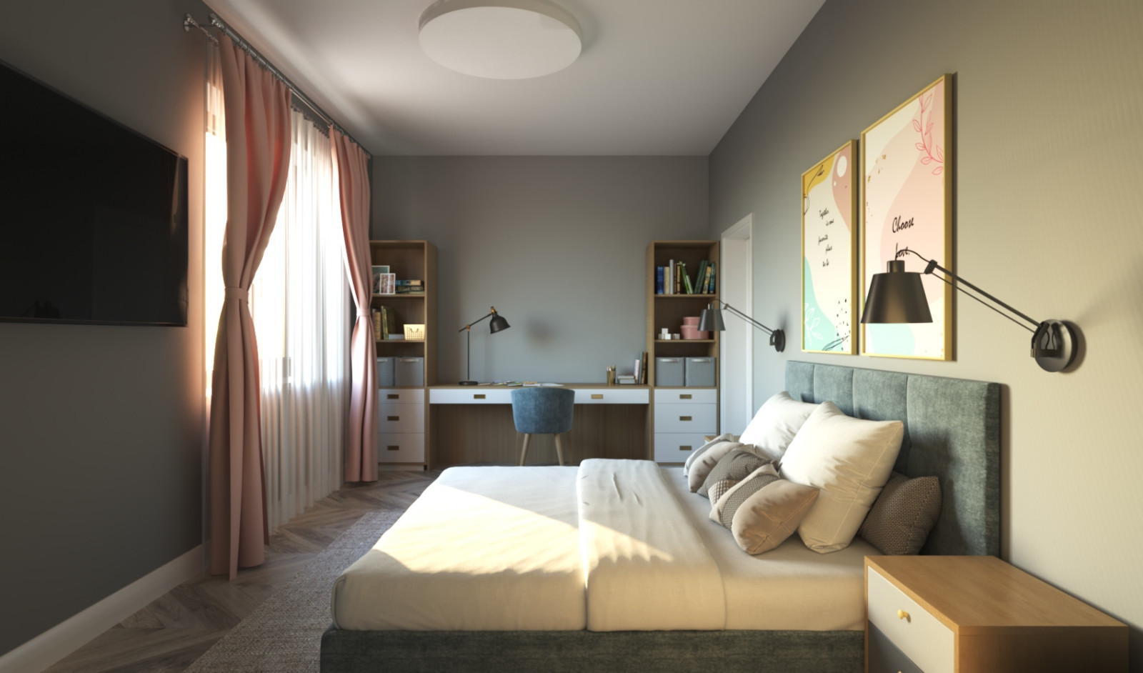 Обложка проекта: Спальня