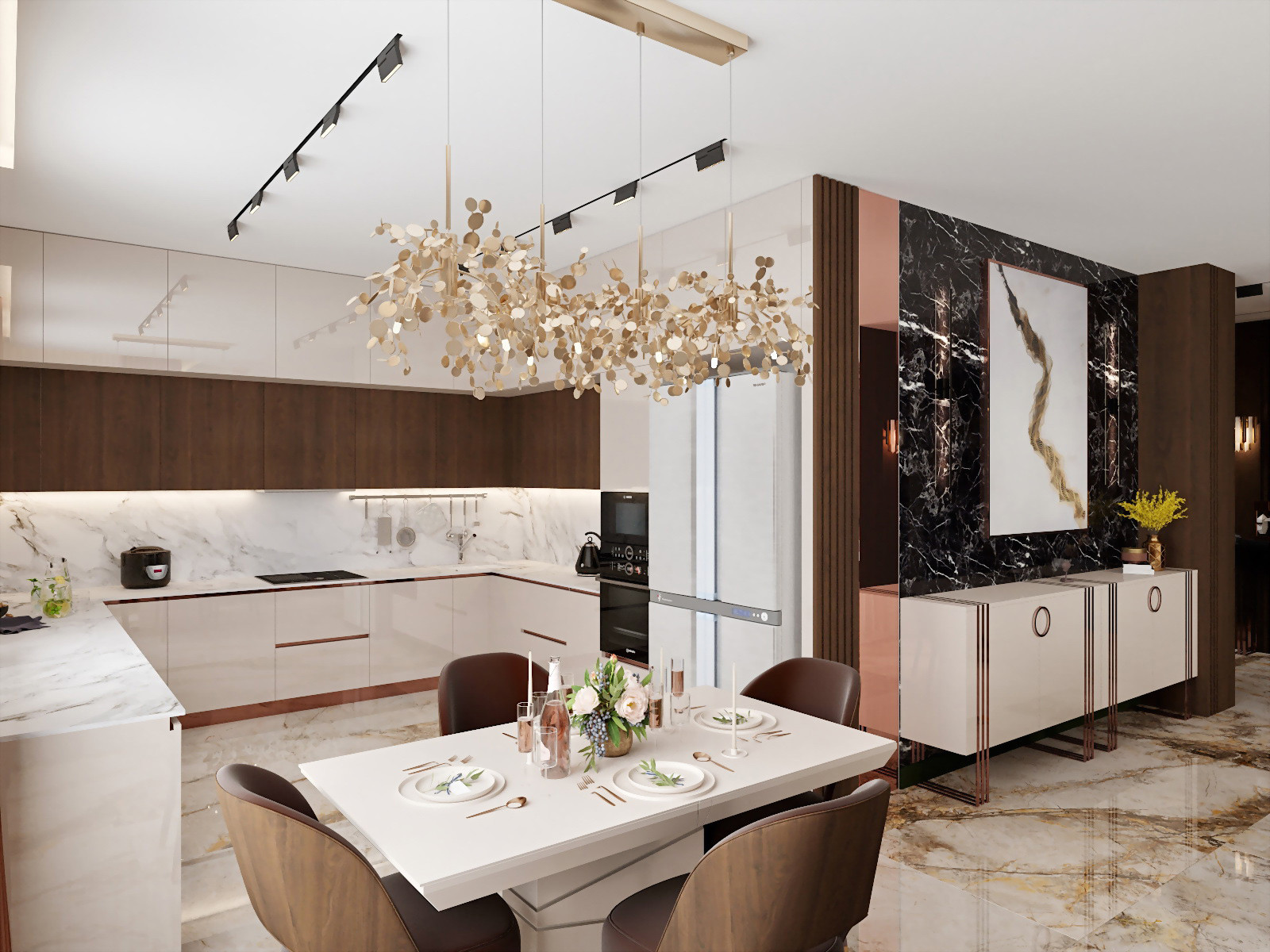 Проект дома в поселке Кабицыно.