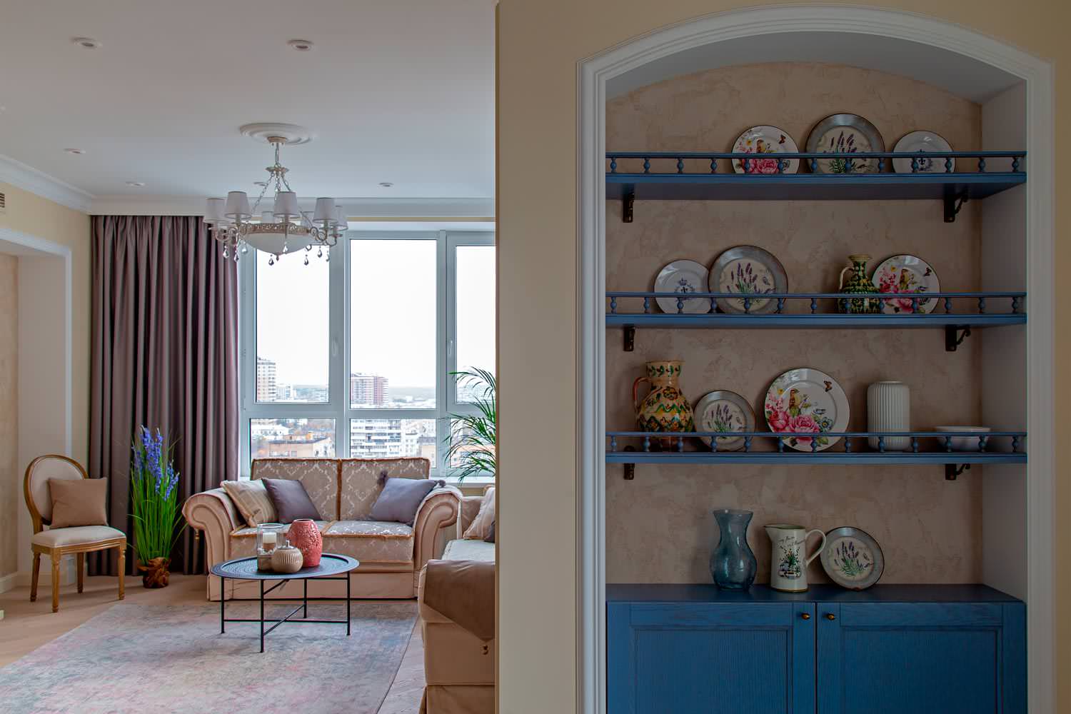 Кухня в стиле "Прованс". Авторы проекта: Замураева Юлия Александровна