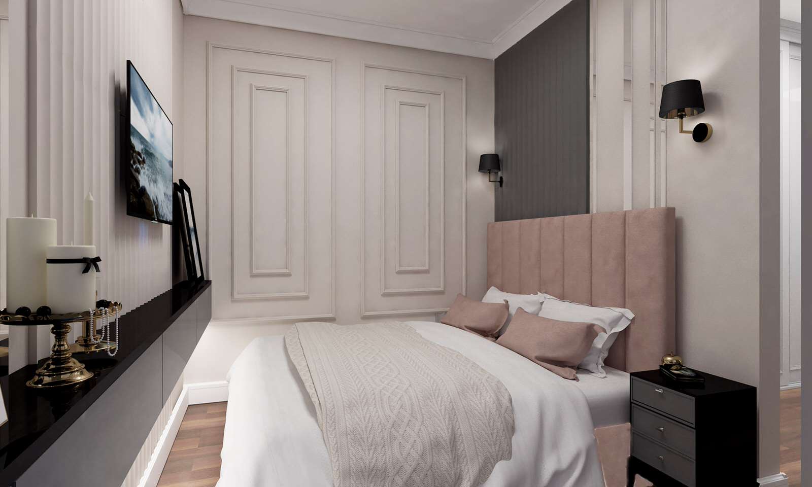 спальня в современном стиле