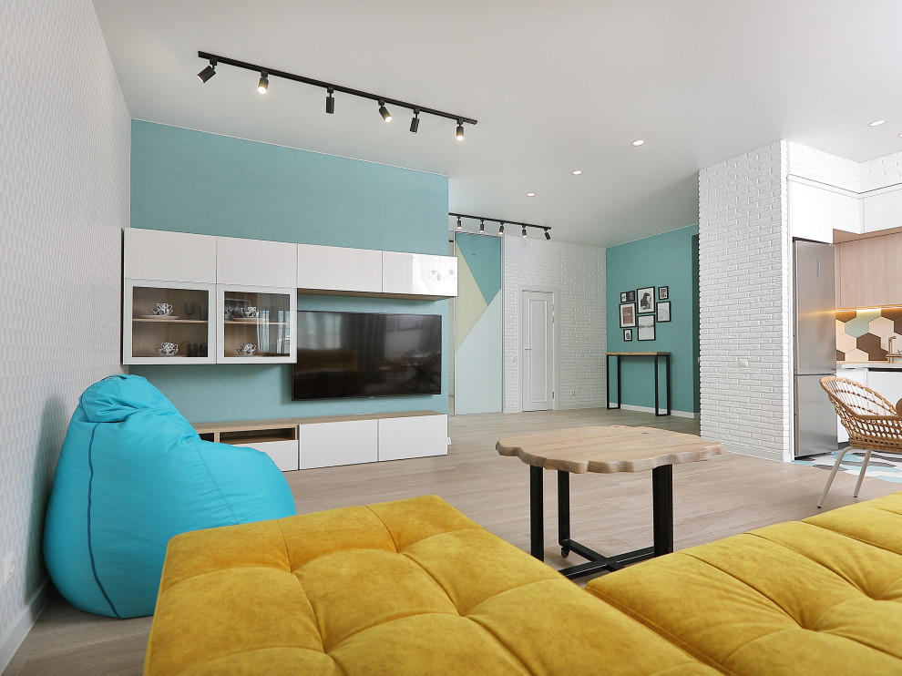 Квартира для дружной семьи в скандинавском стиле