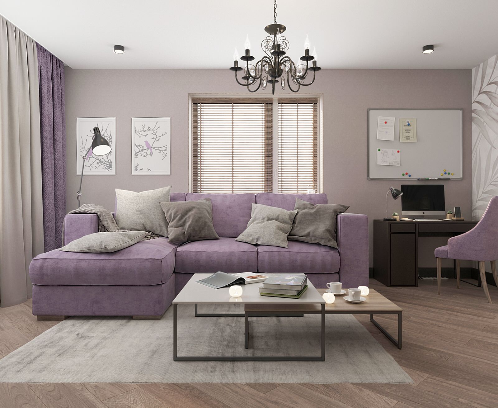 Дизайн-проект двухкомнатной квартиры