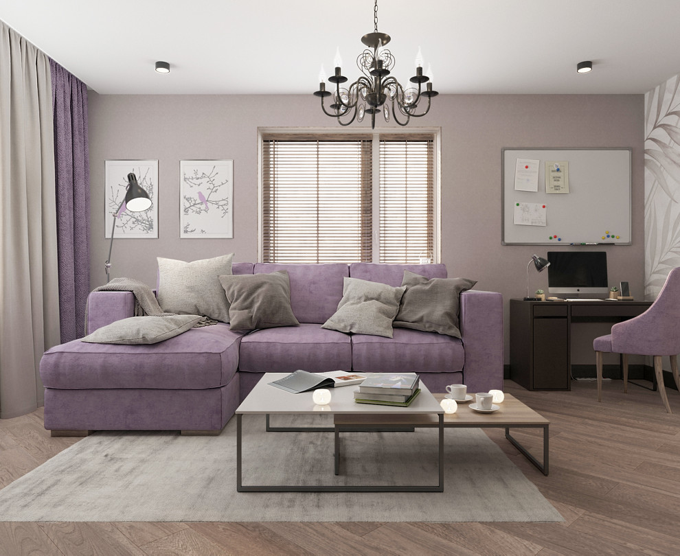 Дизайн-проект двухкомнатной квартиры