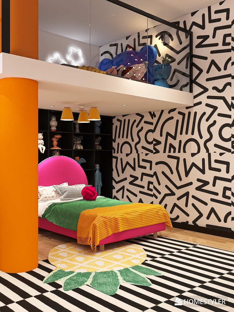 Детская в стиле мемфис