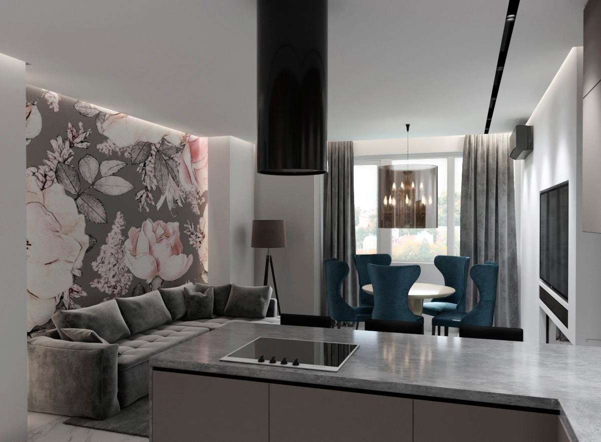 Дизайн-проект 3хкомнатной квартиры