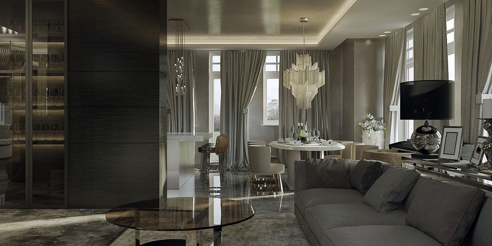 Интерьер гостиной