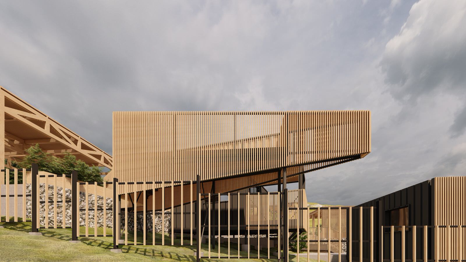 Обложка проекта: Laspodis. Проект глэмпинга на южном берегу Крыма