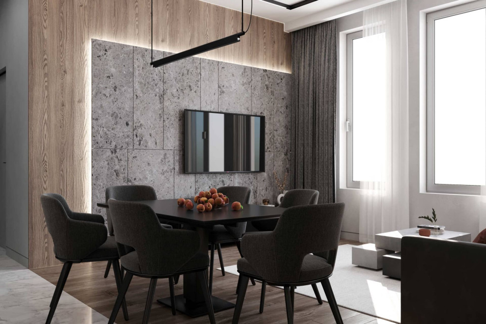 Дизайн и ремонт квартиры в ЖК «Манифест» — Тёплая графика