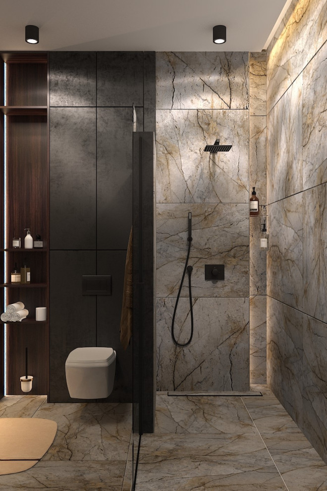 Мужская душевая комната