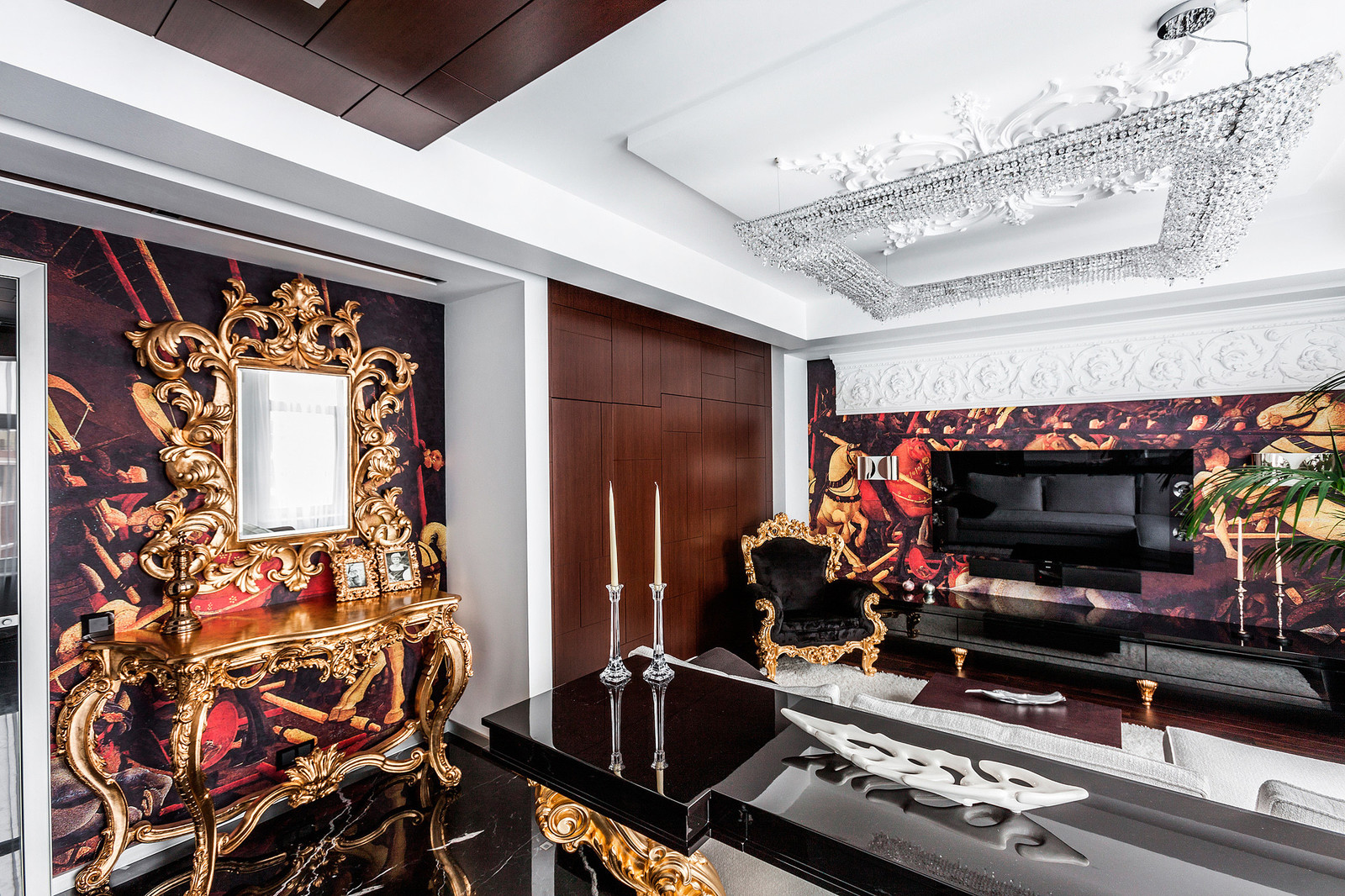 Интерьер квартиры в Санкт-Петербурге на Суворовском проспекте