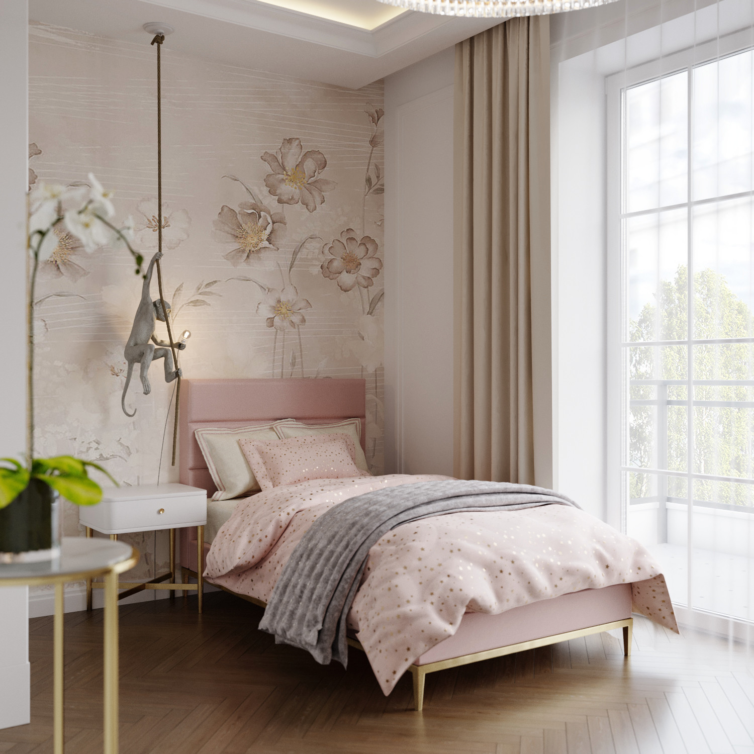 Проект интерьера таунхауса