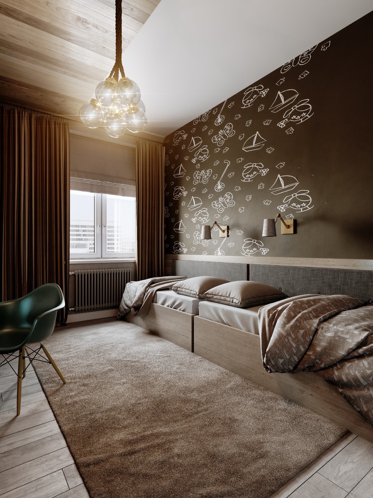 Проект квартиры в стиле лофт