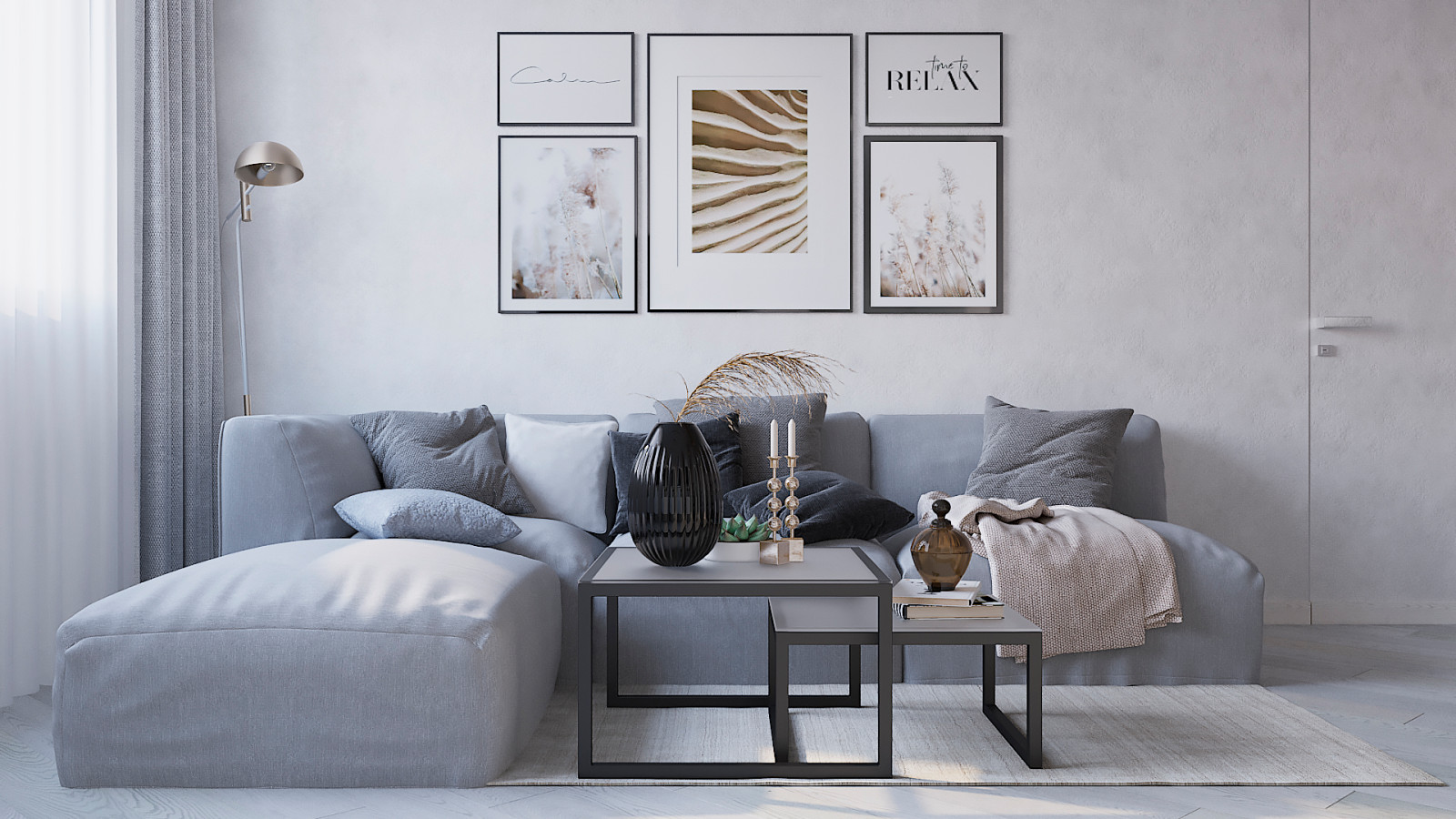 Обложка проекта: Квартира в светлых тонах