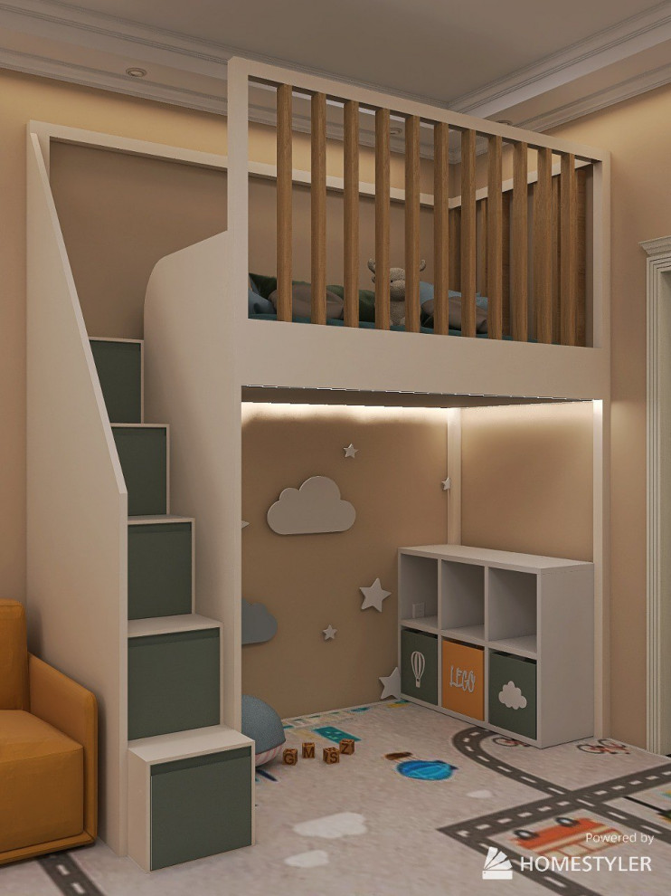 Современная классика для молодой пары с ребенком