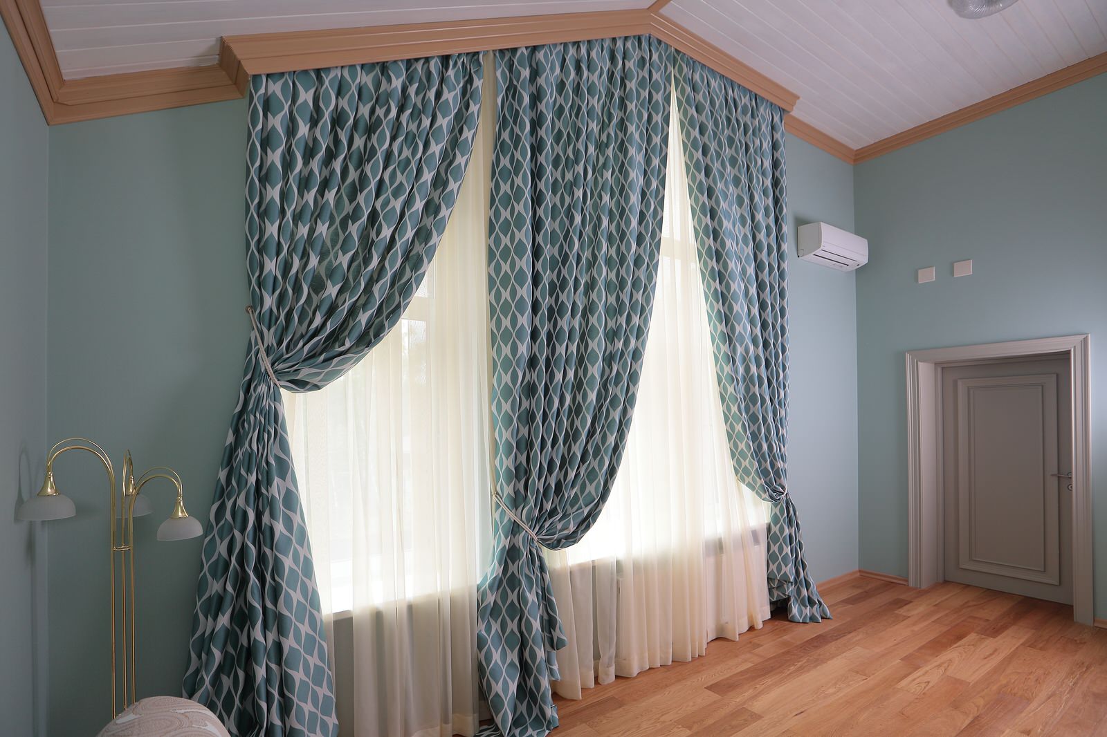 Портьерное решение. Фотосъемка