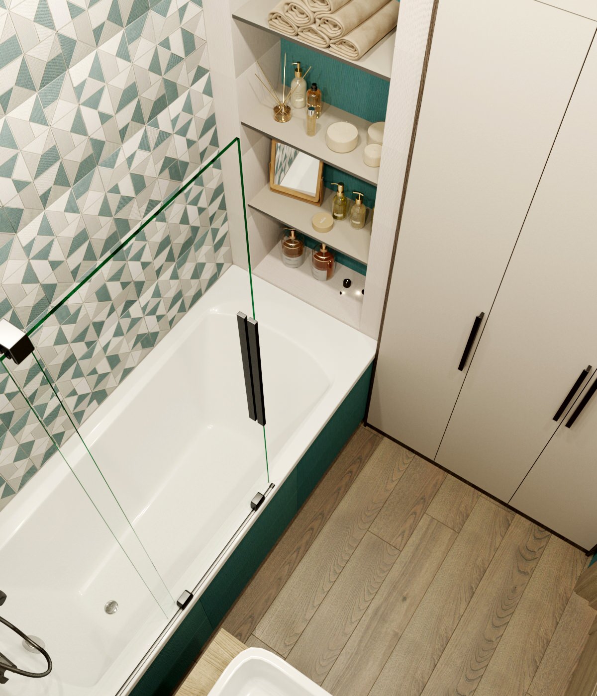 Яркая квартира 74 метра в ПетроглифПарке