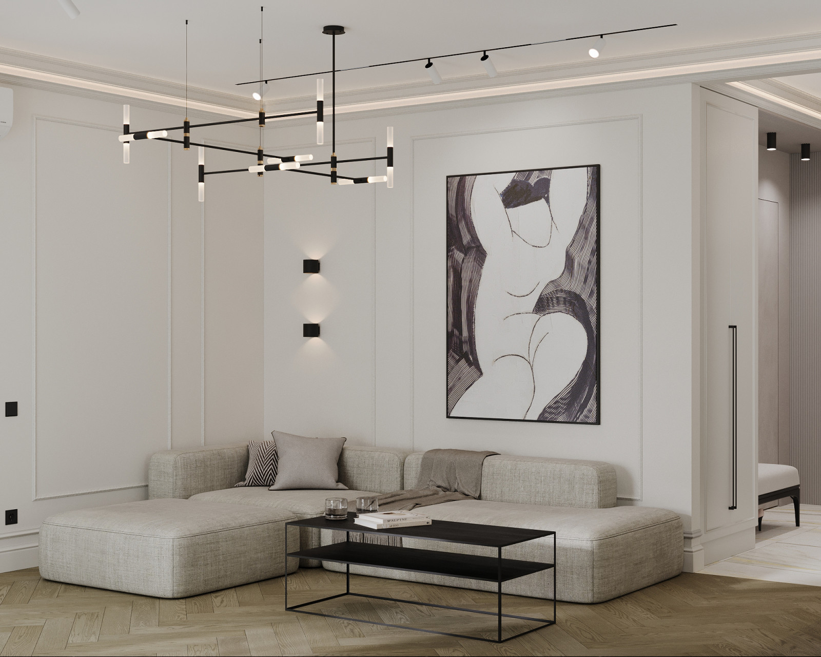 Дизайн-проект квартиры в ЖК Лесков