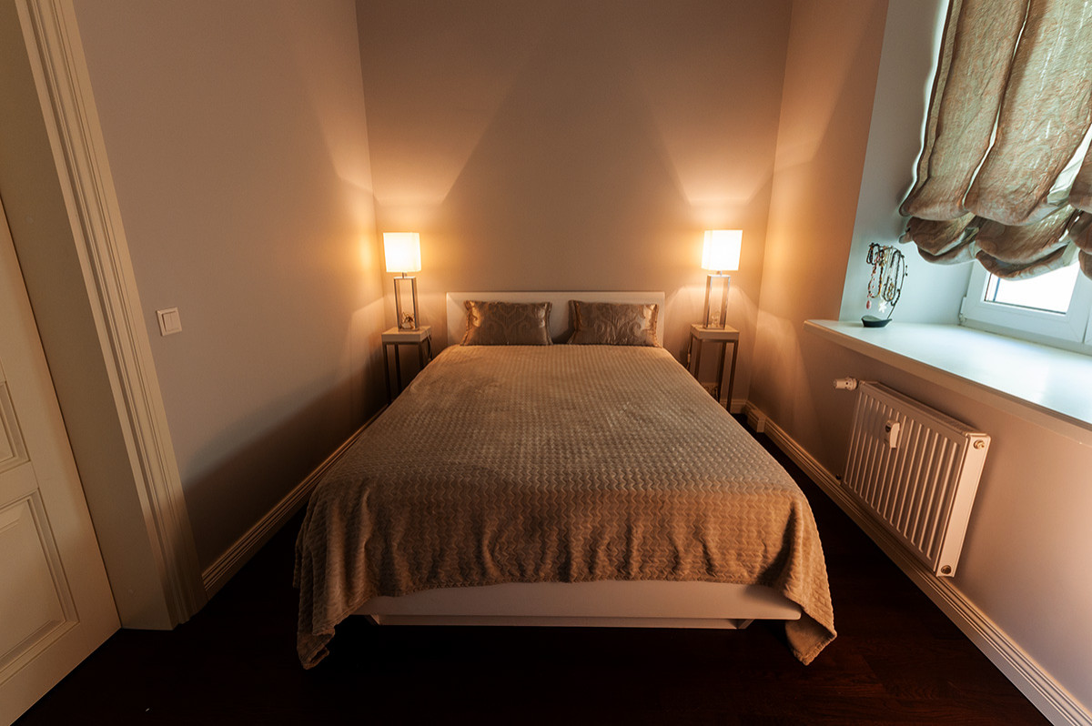 Квартира в Вильнюсе. Паркетная доска и итальянские двери