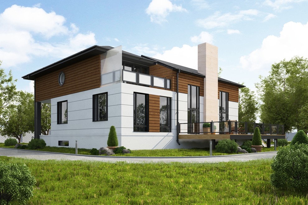 3d визуализация частного дома