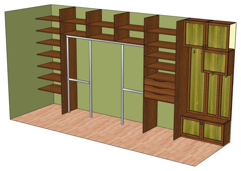 Гардеробные комнаты