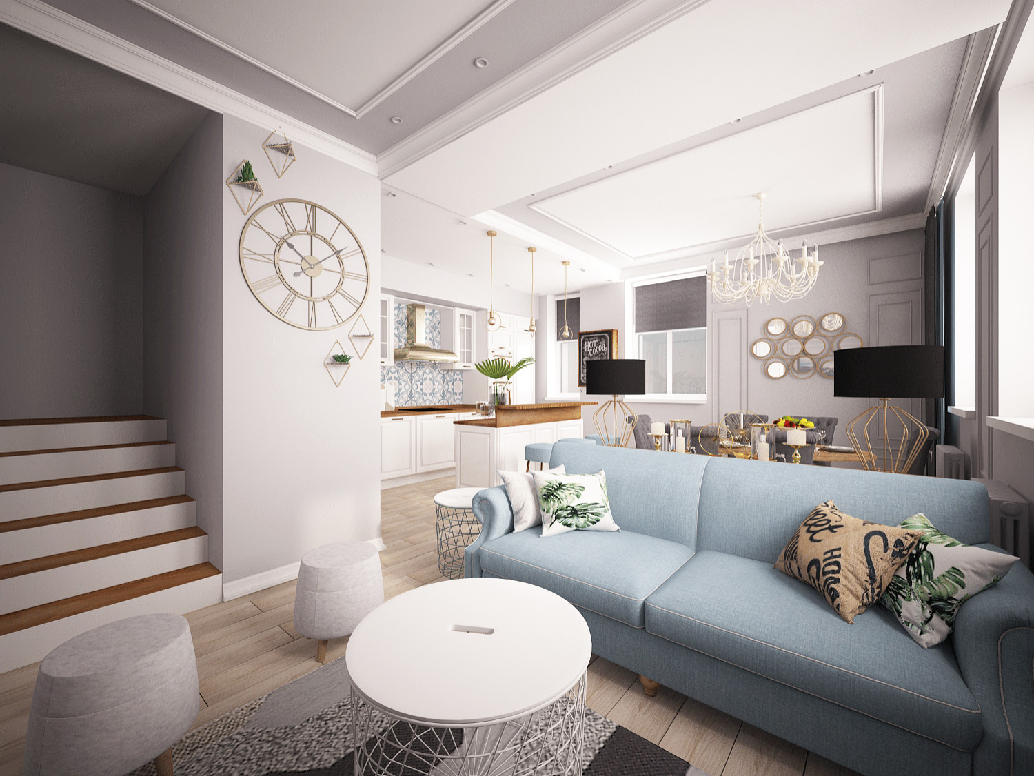 Обложка проекта: Проект Таунхаус Кембридж