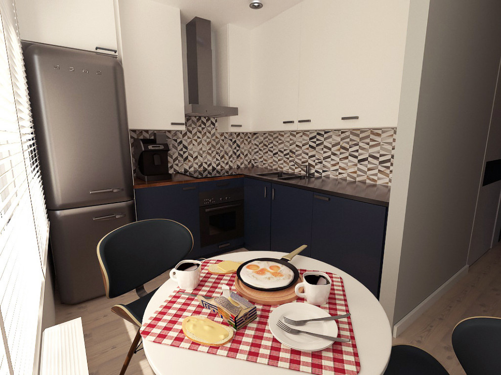 Учебный проект многоэтажного жилого дома/Revit