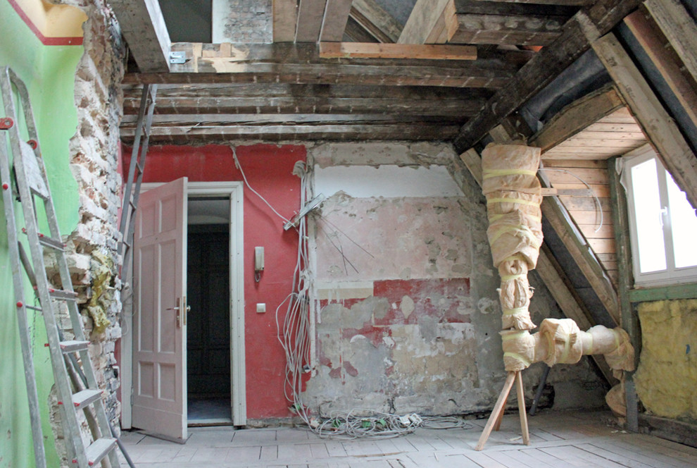 До и После: Альпийский луг над крышами Берлина