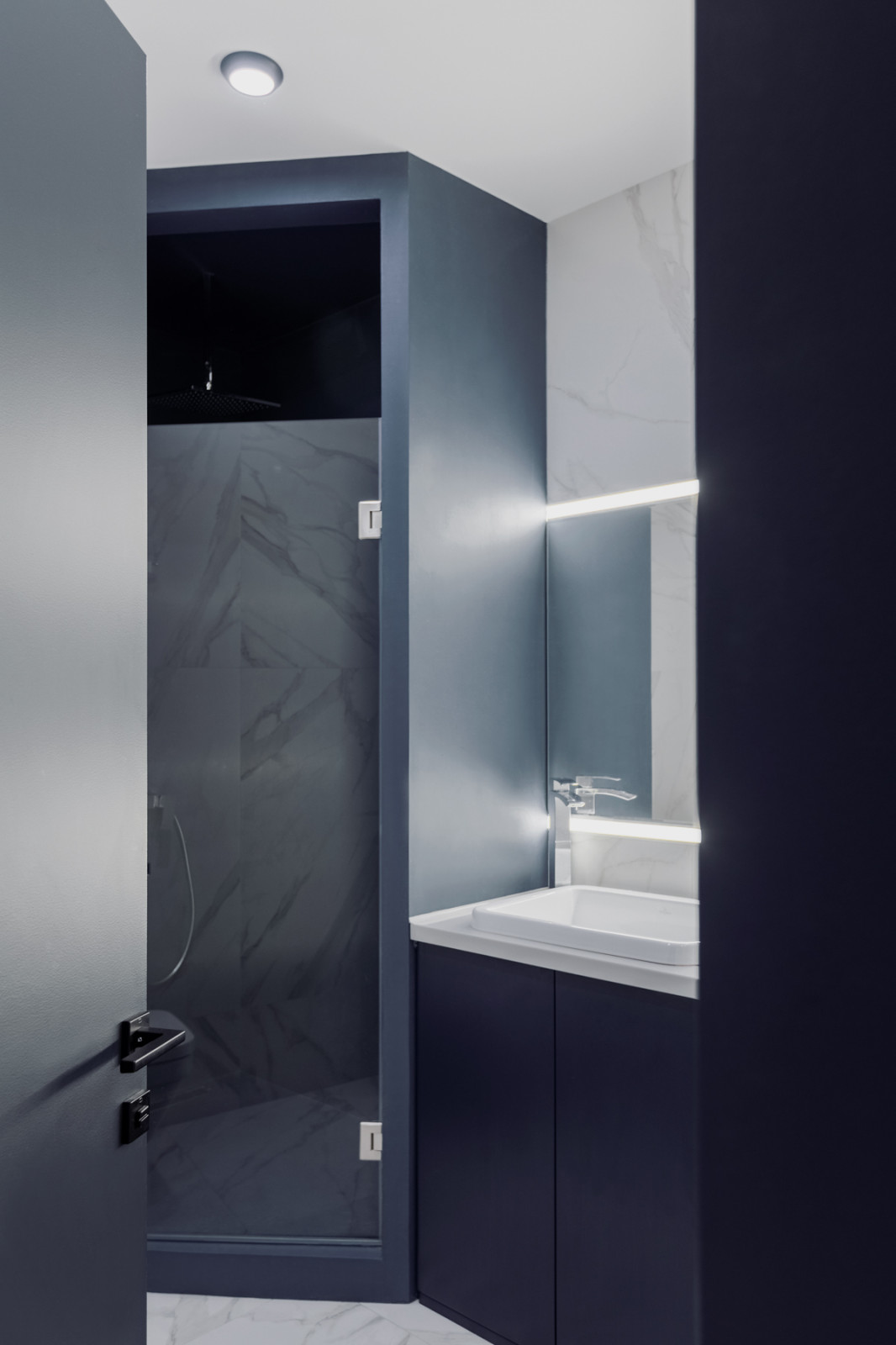 Обложка проекта: Квартира с асимметричными стенами