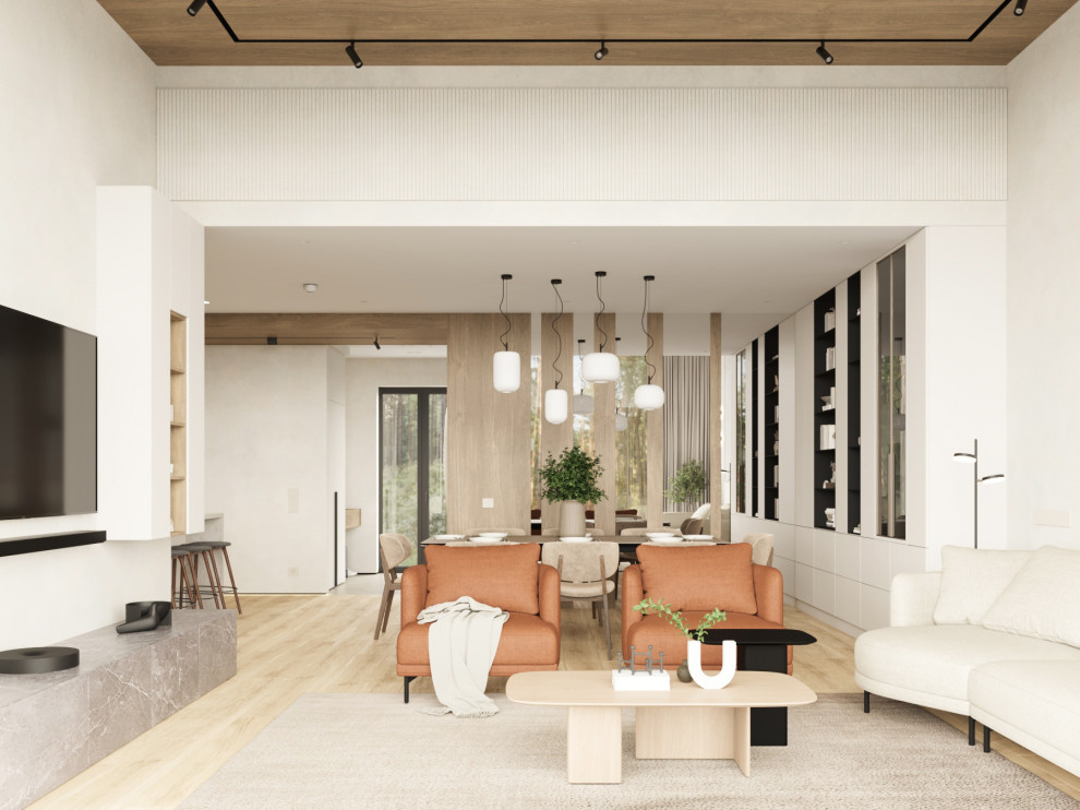 Интерьер дома хаусверк 150