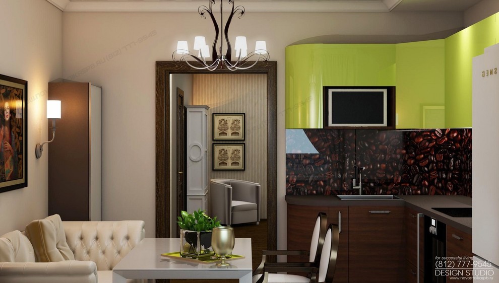 Дизайн интерьера кухни