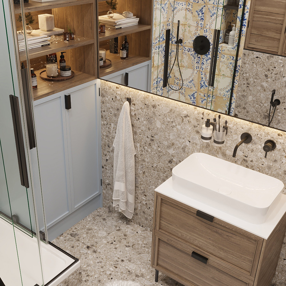 Обложка проекта: Душевая с/т Фестивальное, Курская область.