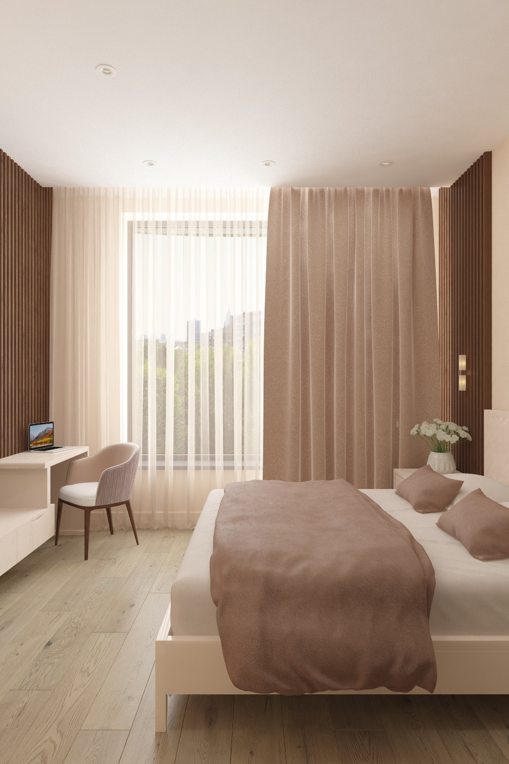 Дизайн и ремонт двухкомнатной квартиры (м. Некрасовка)