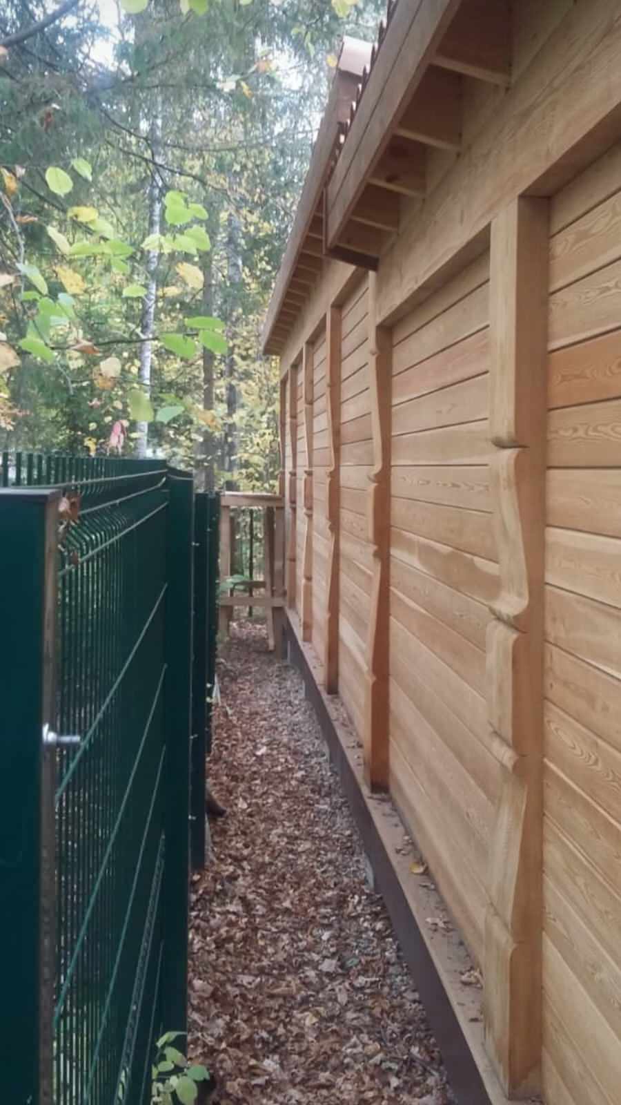 Обложка проекта: Отделка бани и дома изготовление стропил, столбов.