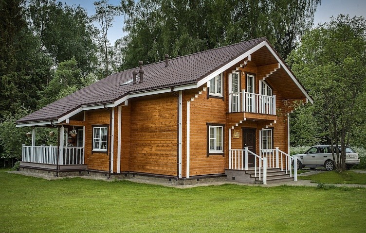 Наши работы - покрашенные дома